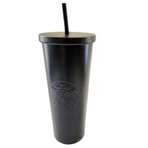 Starbucks Matte Black 24 oz Stainless Steel Limited Edition Tumbler Cold Cup
